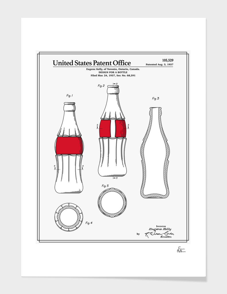 Soda Bottle Patent