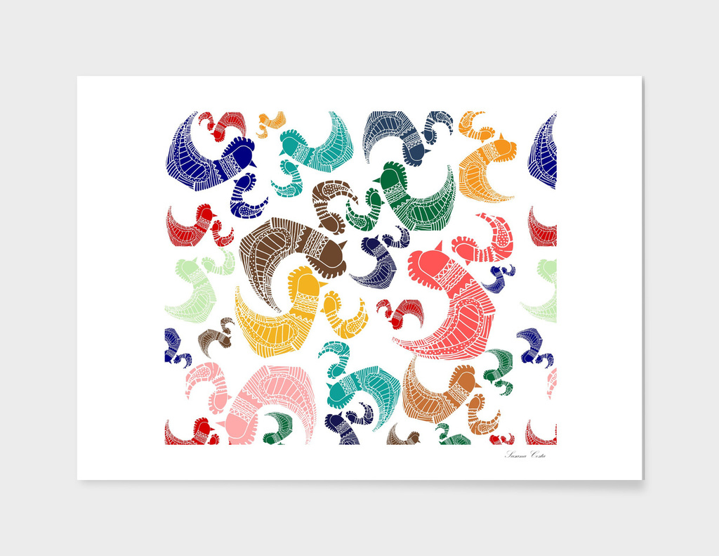 Rooster pattern