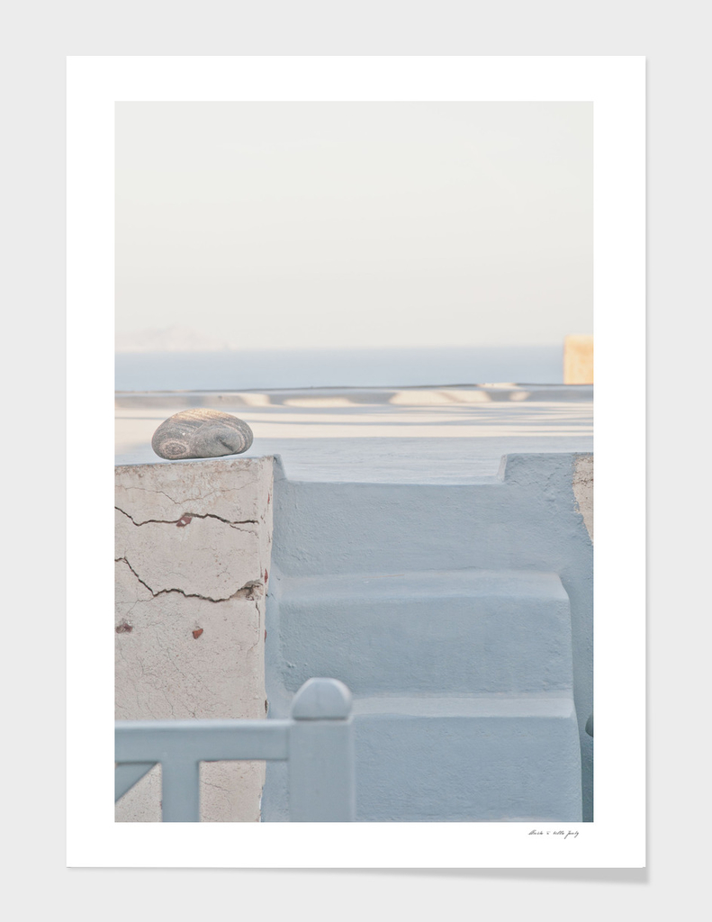 Santorini Zen Dream #9 #minimal #wall #decor #art