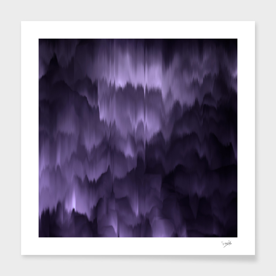 Purple and black. Abstract.