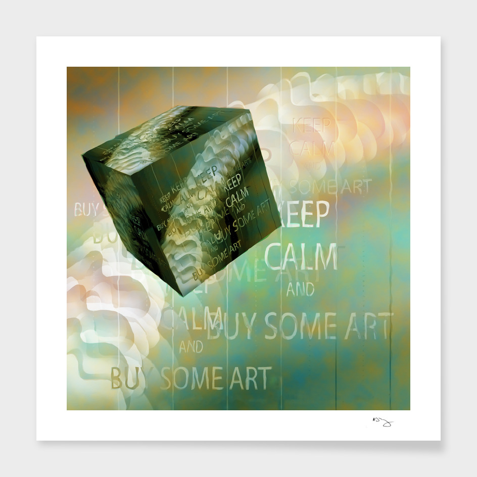 KEEP CALM and BUY SOME ART
