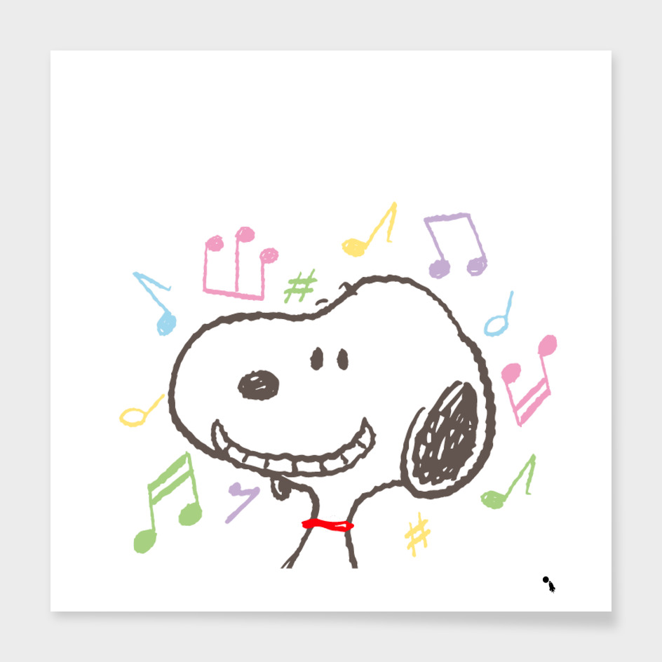 dog love music comics