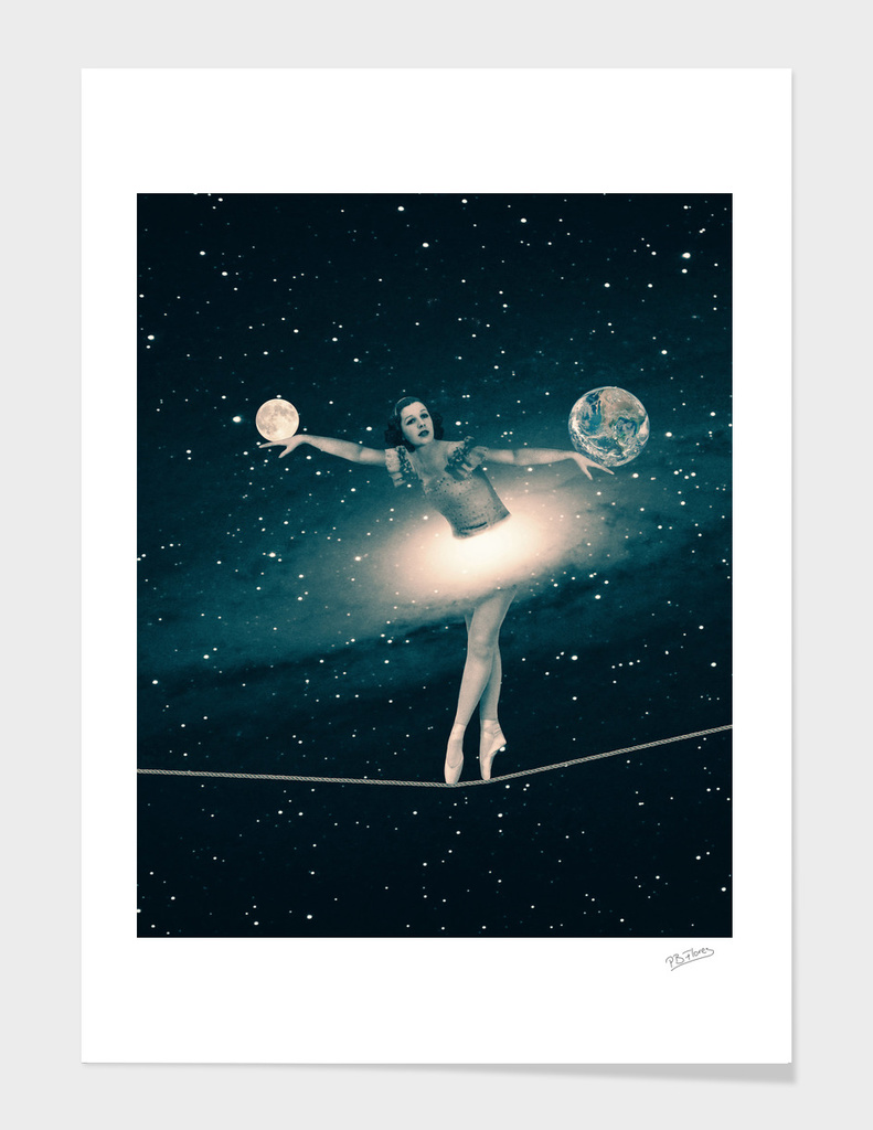 The Cosmic Game of Balance or Universe Ballerina