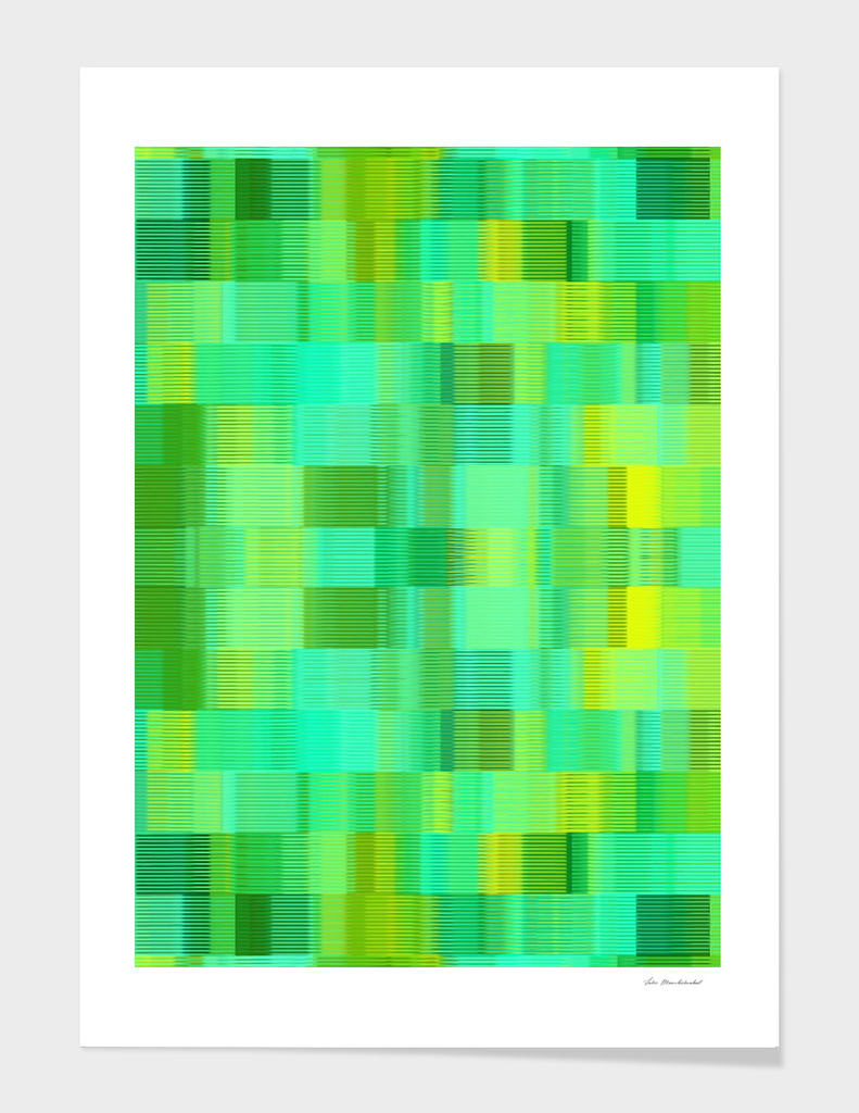 green and yellow plaid pattern abstract background