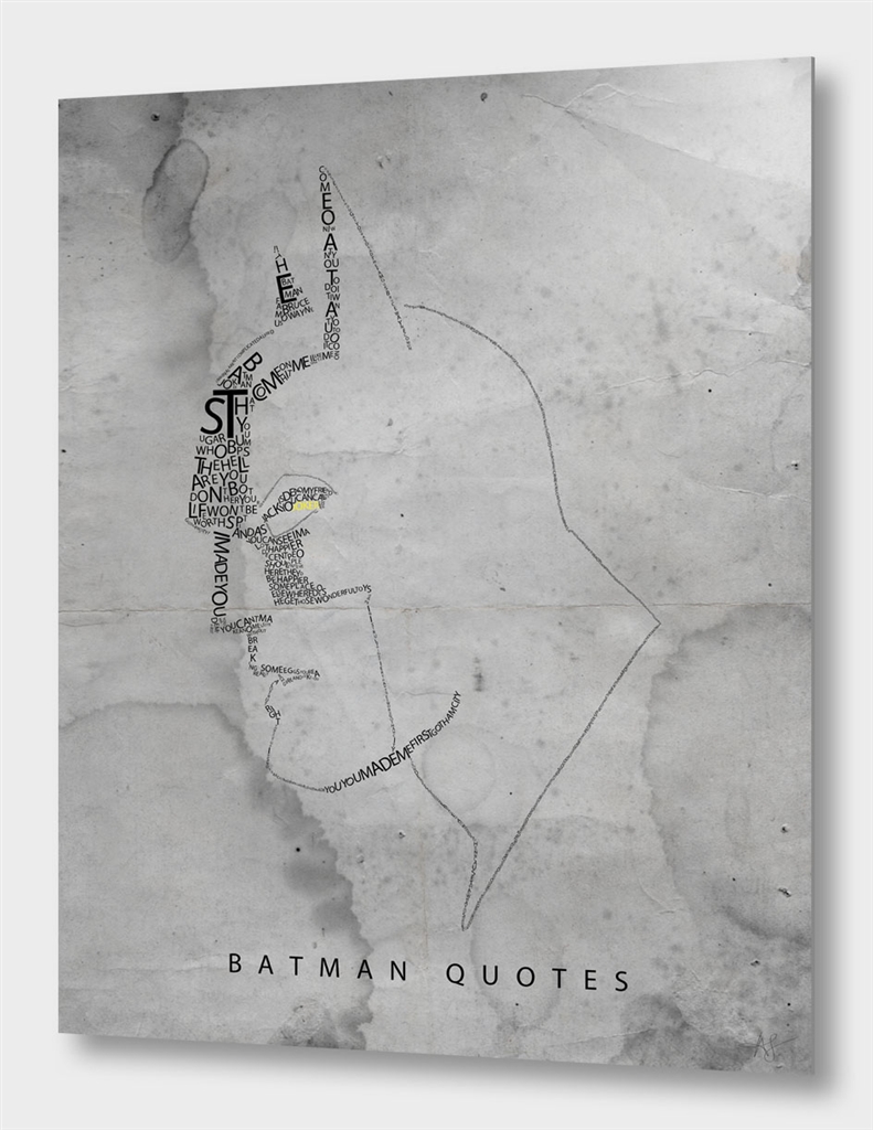 Batman Quotes - Ltd Edition