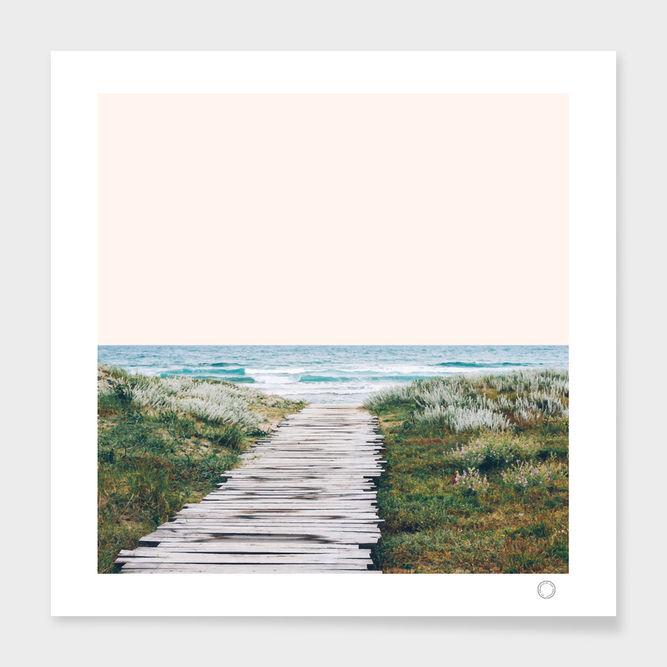 The Ocean is Calling & I Must Go | Pastel Sea Beachy Nature