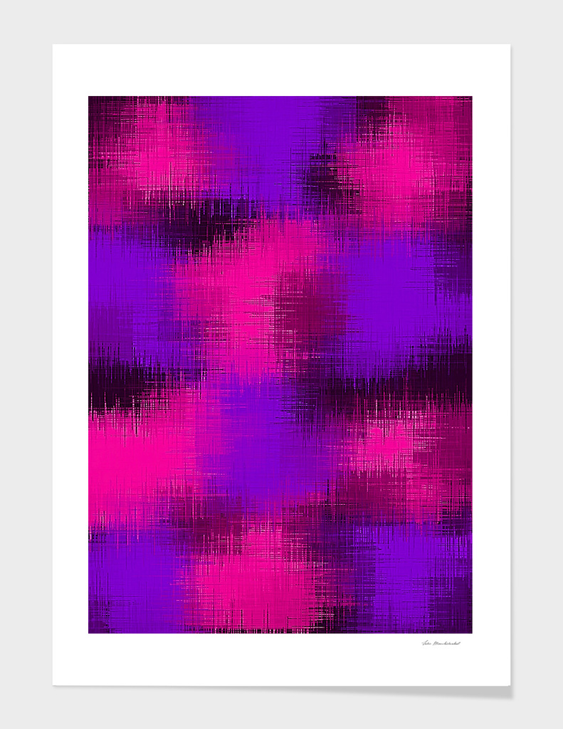 psychedelic painting abstract texture in pink purple black