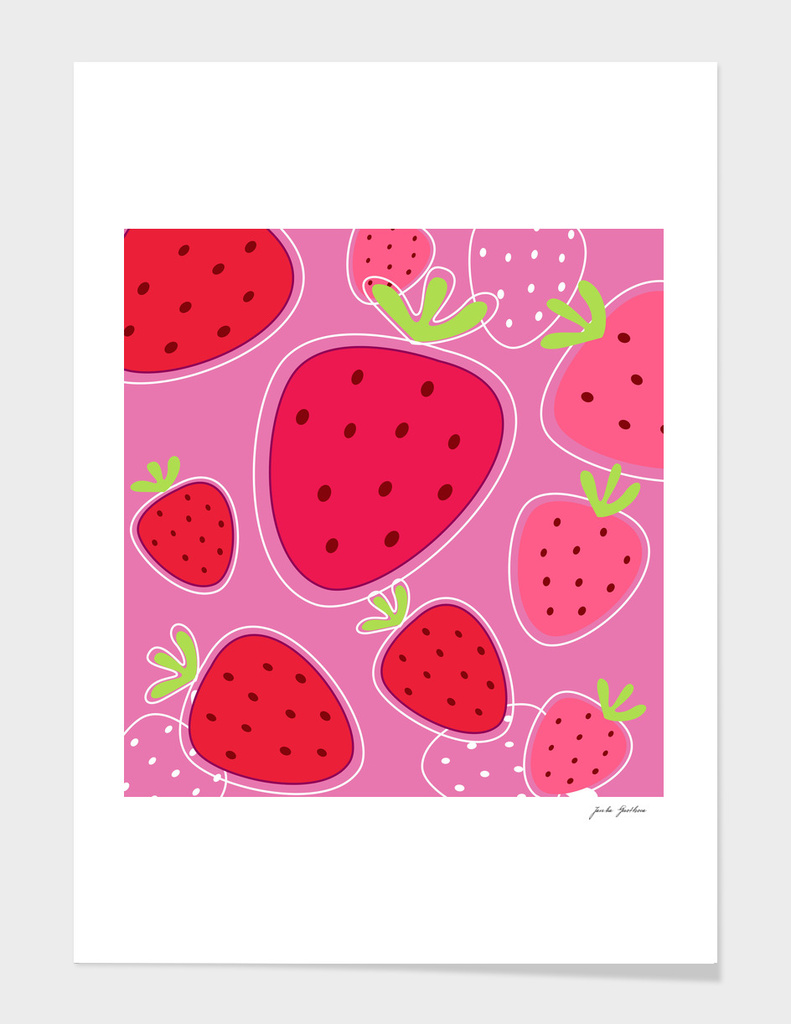 Strawberry collection : hot Pink!