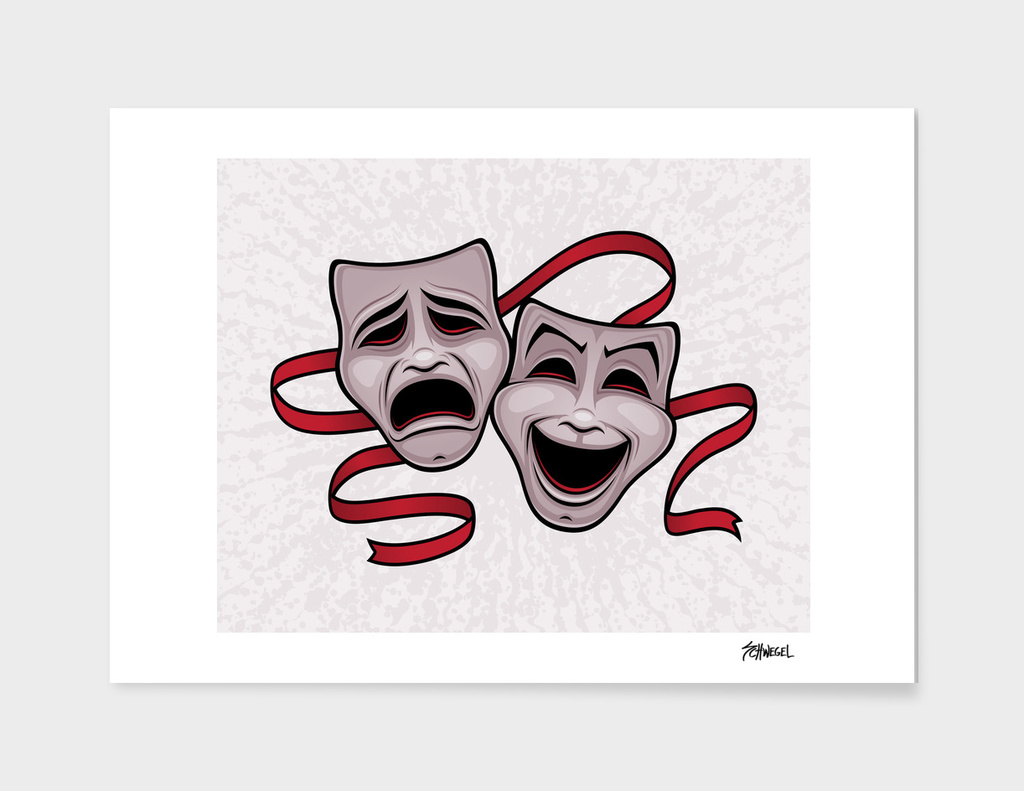 Comedy And Tragedy Theater Masks