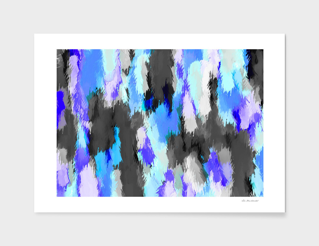 blue purple and black painting texture abstract background
