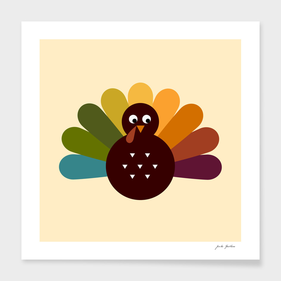 New turkey in shop : hand-drawn Art