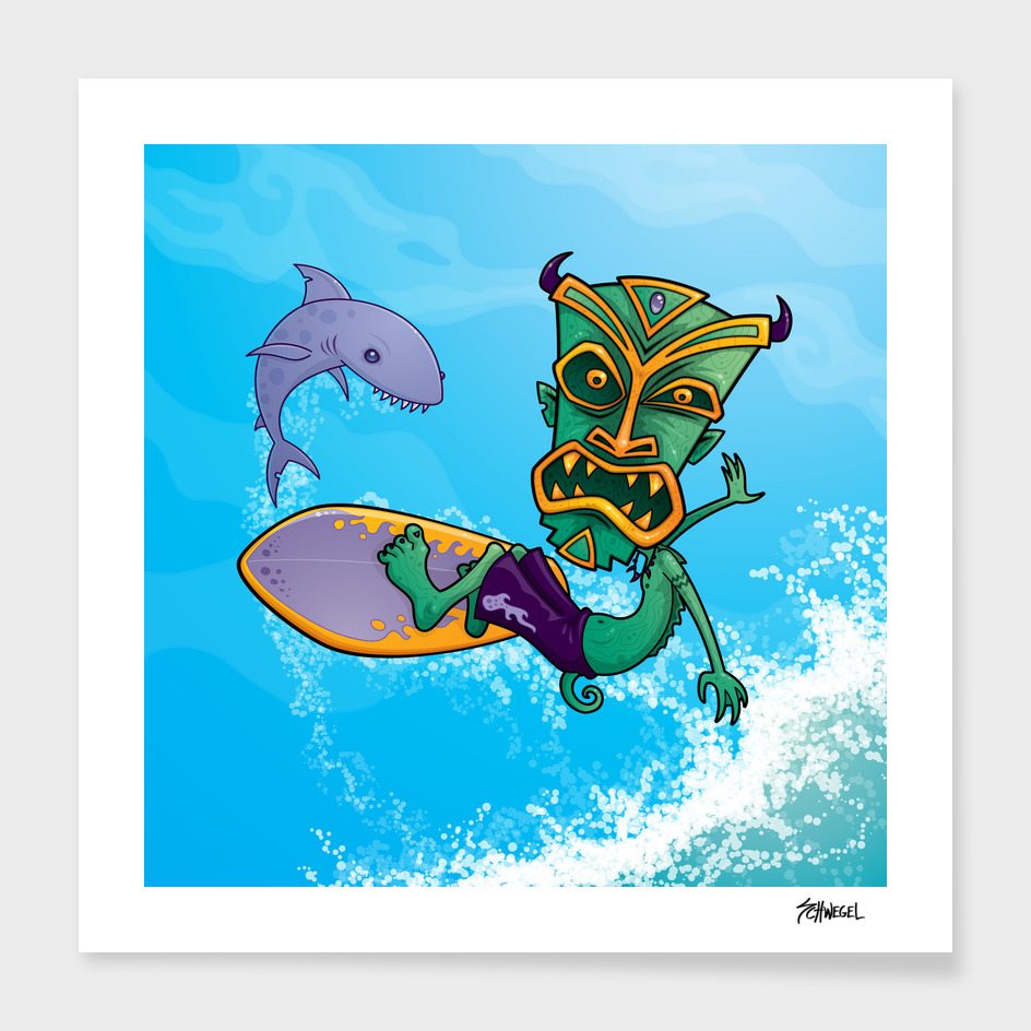 Tiki Surfer