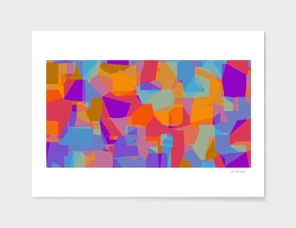 colorful geometric pattern abstract