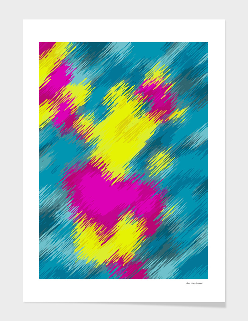 pink blue yellow painting texture abstract background