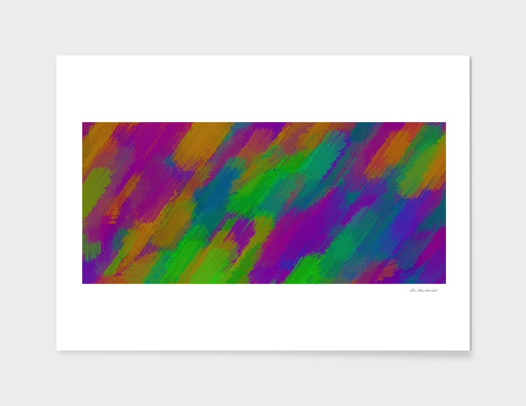 painting texture abstract in purple pink blue green