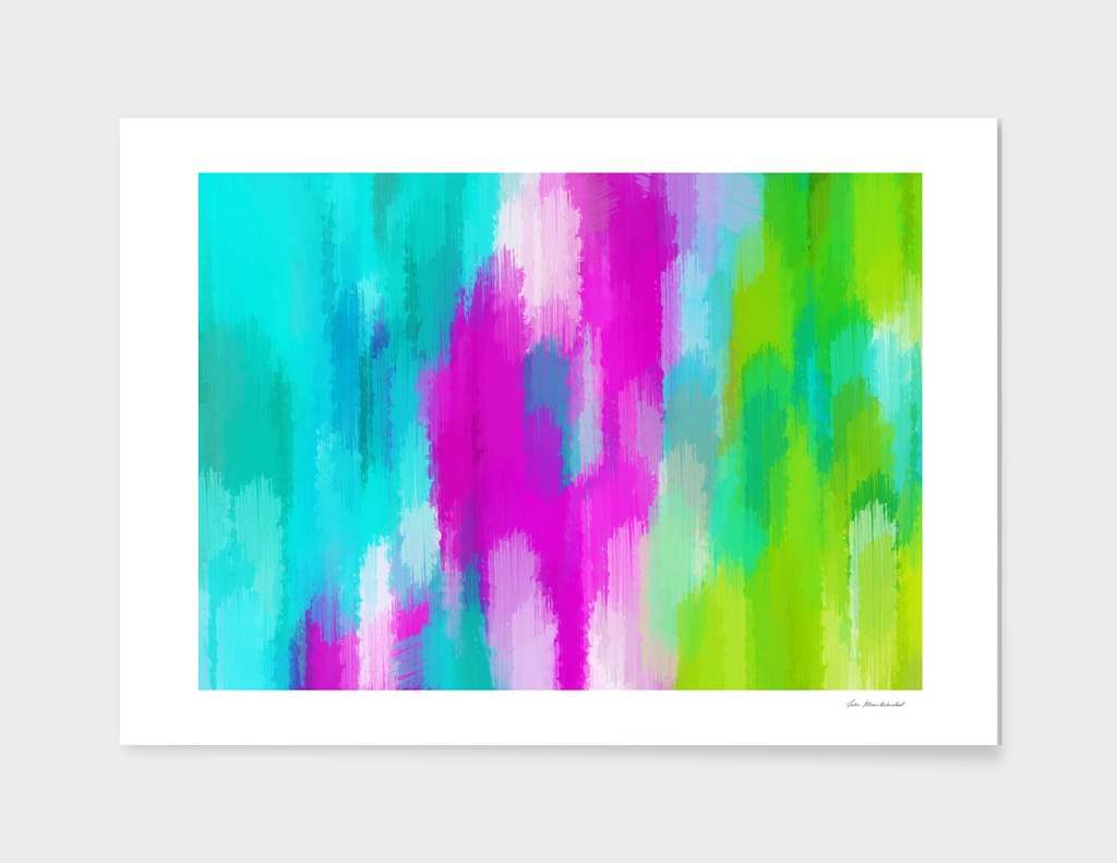 pink blue and green painting texture background