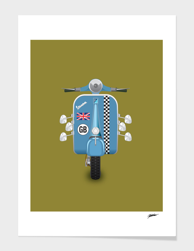 Scooter Blue