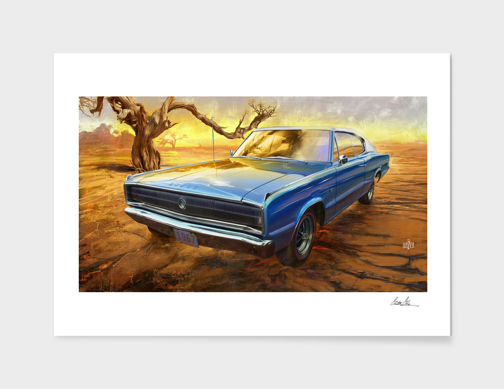 Desert Glory: 1967 Dodge Charger