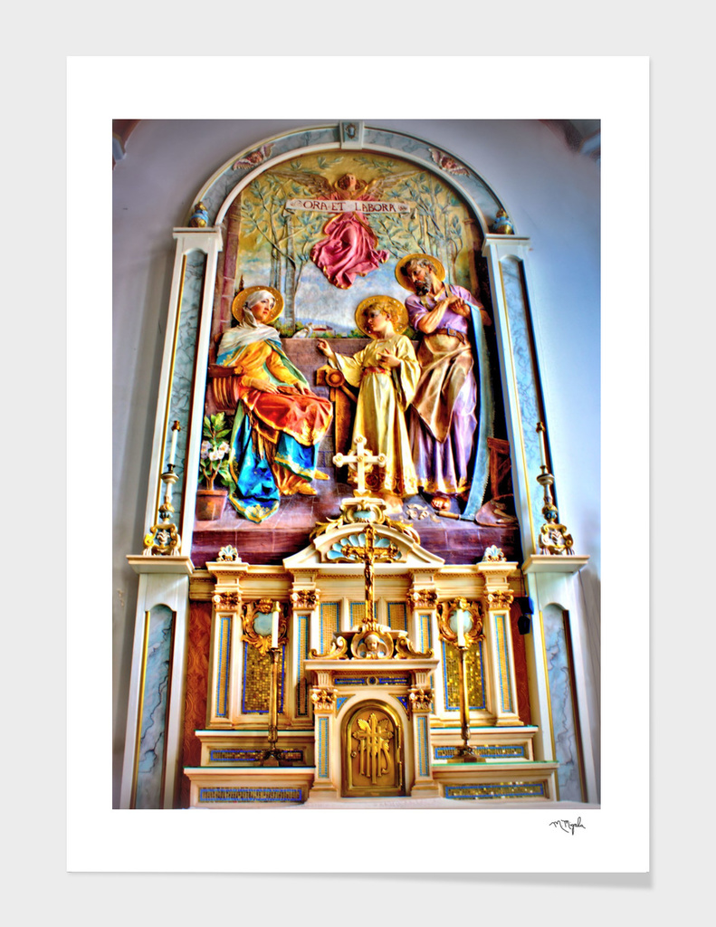 Catholic Art Holy Family