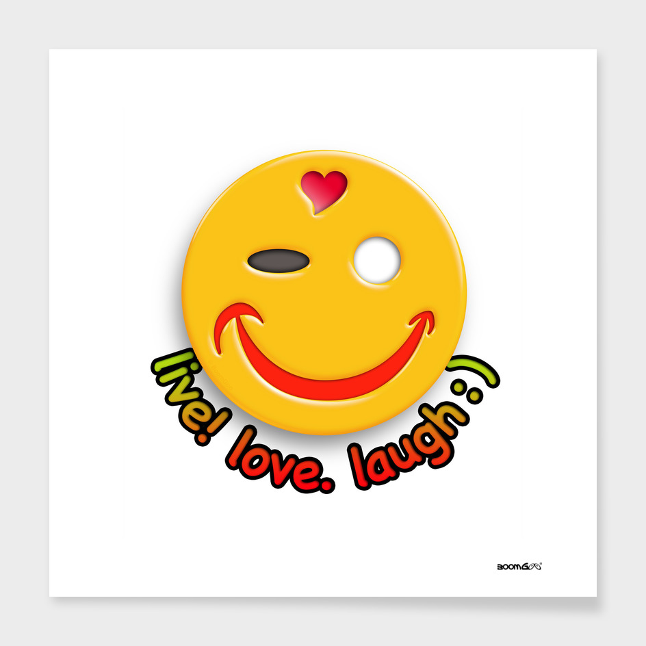 Boomgoo's Smile - live love laugh (31640)