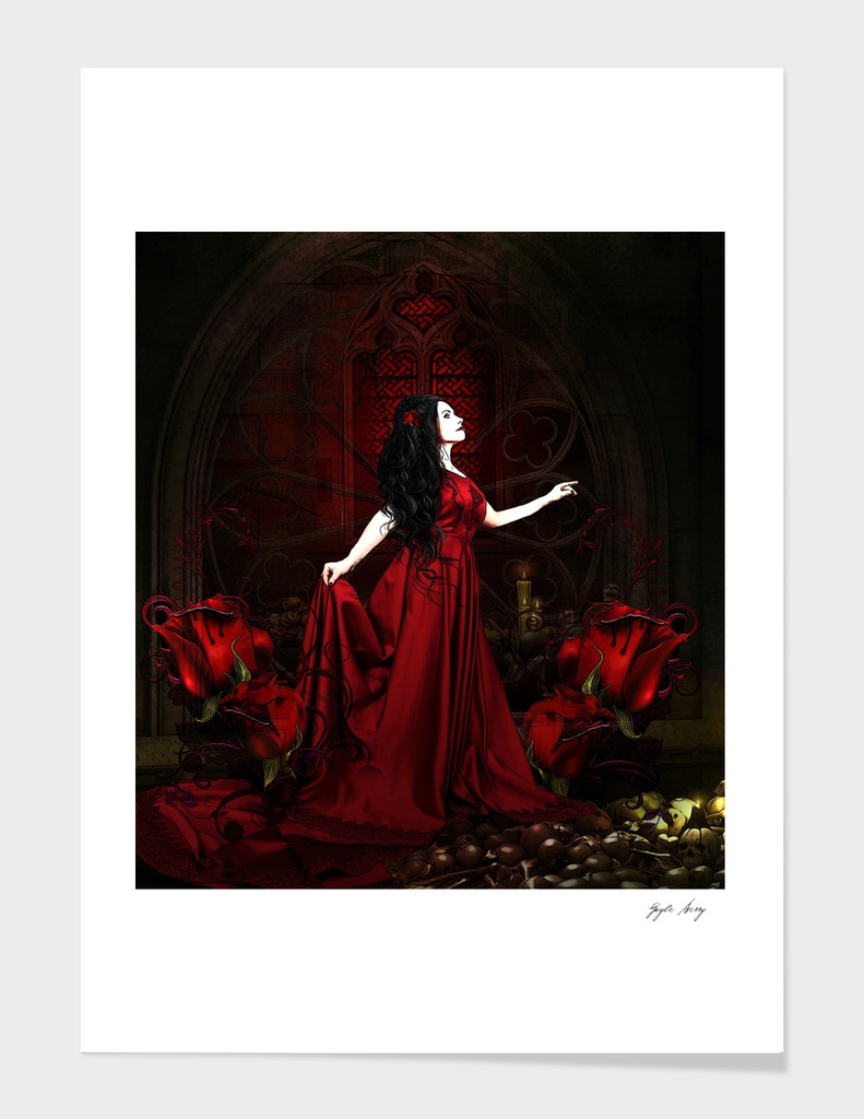 GOTHIC BLOOD ROSES