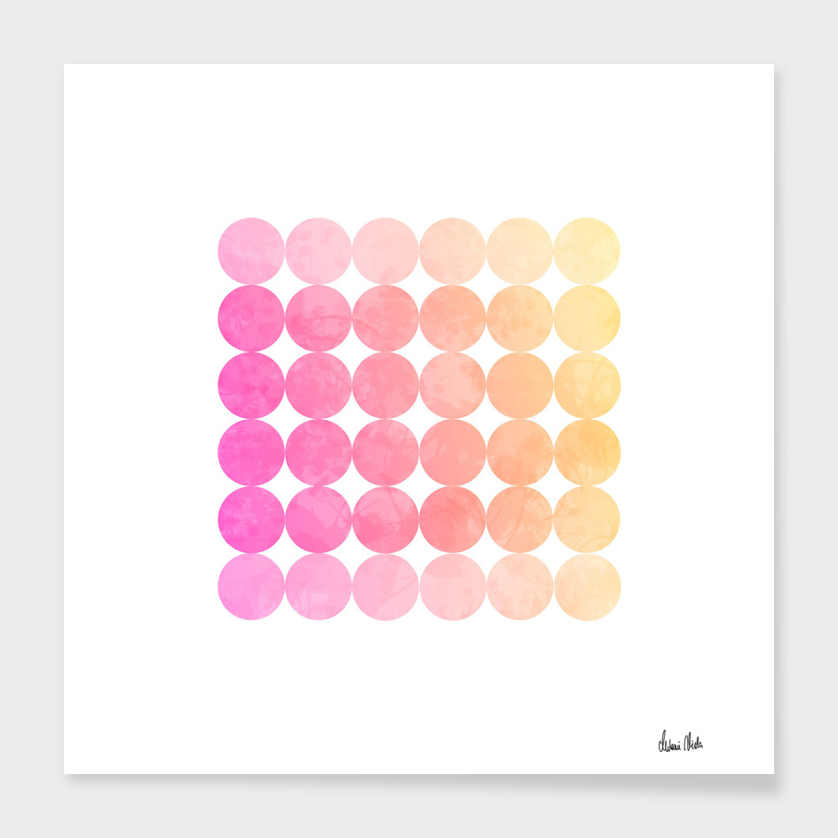 Abstract Circles | jazzy colors no. 1