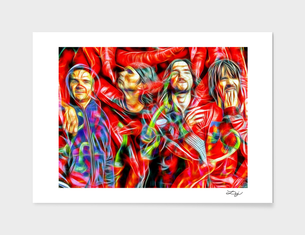 Red Hot Chili Peppers in Color