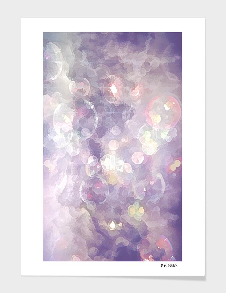 Lavender Smoke and Bubbles