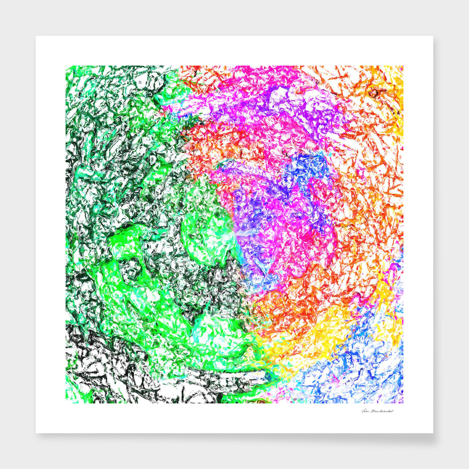 psychedelic watercolor colorful painting abstract