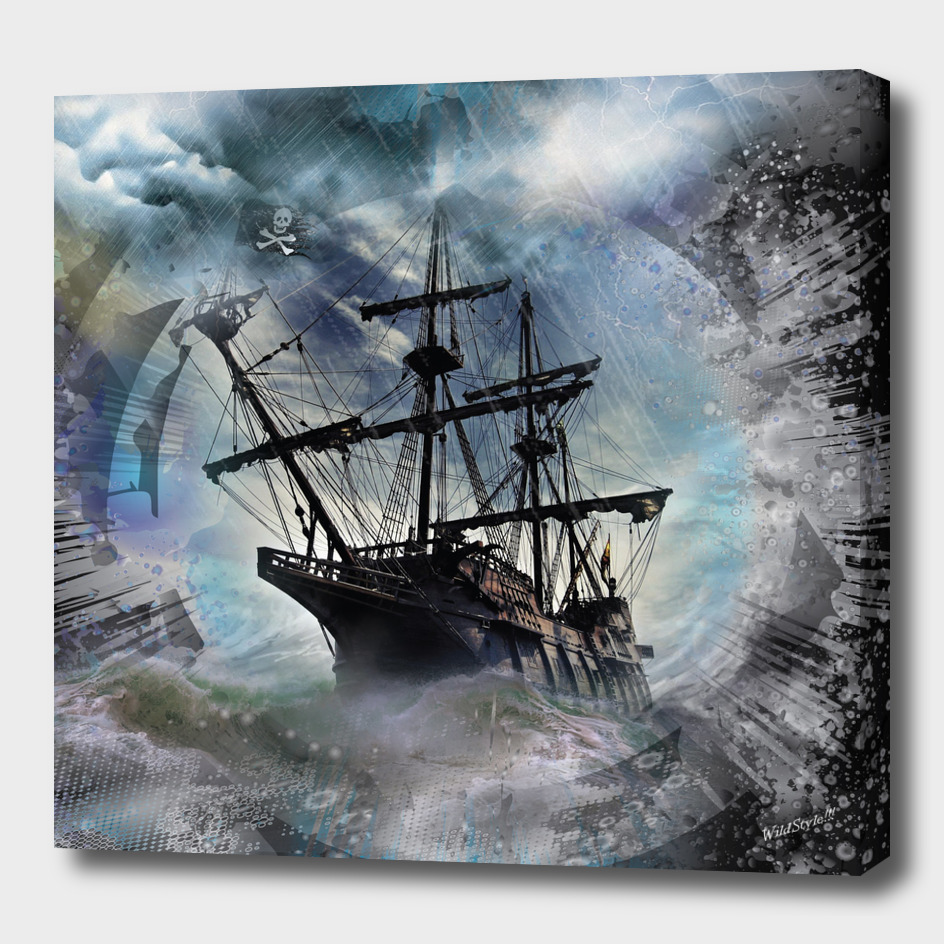 Pirate Ship Rough Storm
