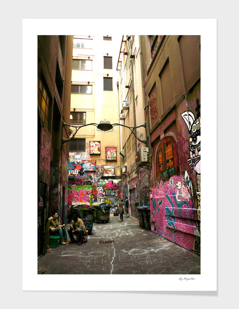 Graffiti lane, Melbourne