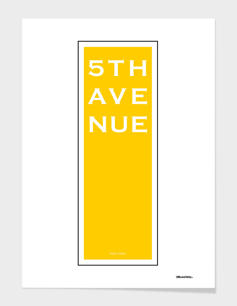 5th Avenue - Yellow - NYC