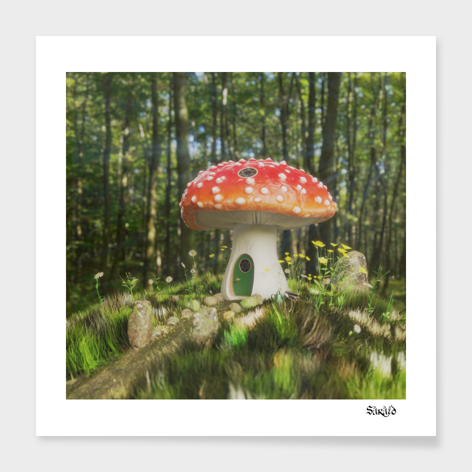Fairy Mushroom Cottage