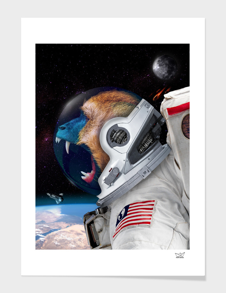 Astronaut Monkey