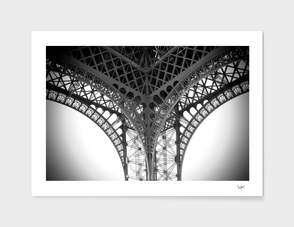 Eiffel Tower details - Paris France
