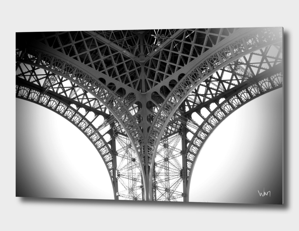 Eiffel Tower details - Paris France