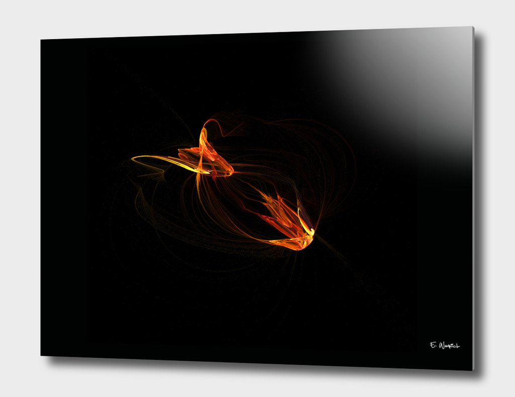 The Ember Abstract Fine Art print