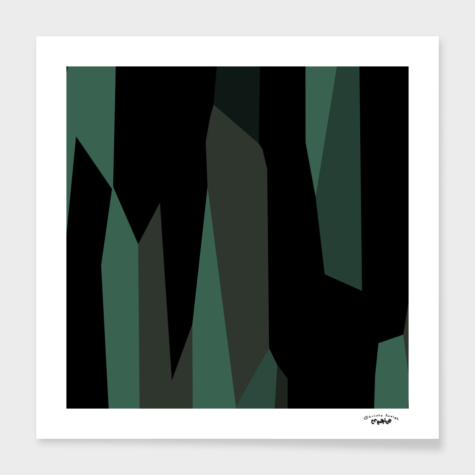 green gray and black abstract