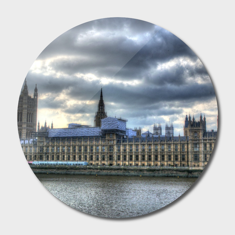 London Parliament HDR Sunset