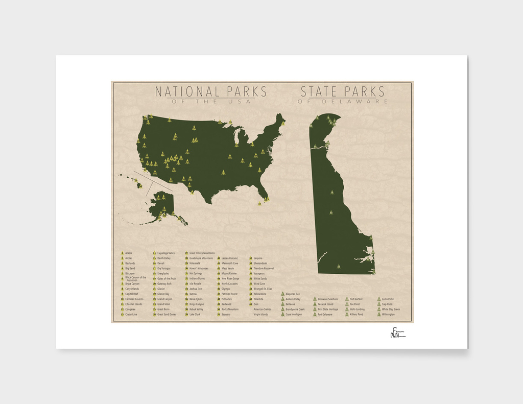 US National Parks - Delaware