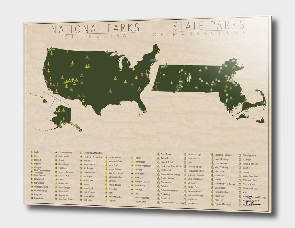 US National Parks - Massachusetts