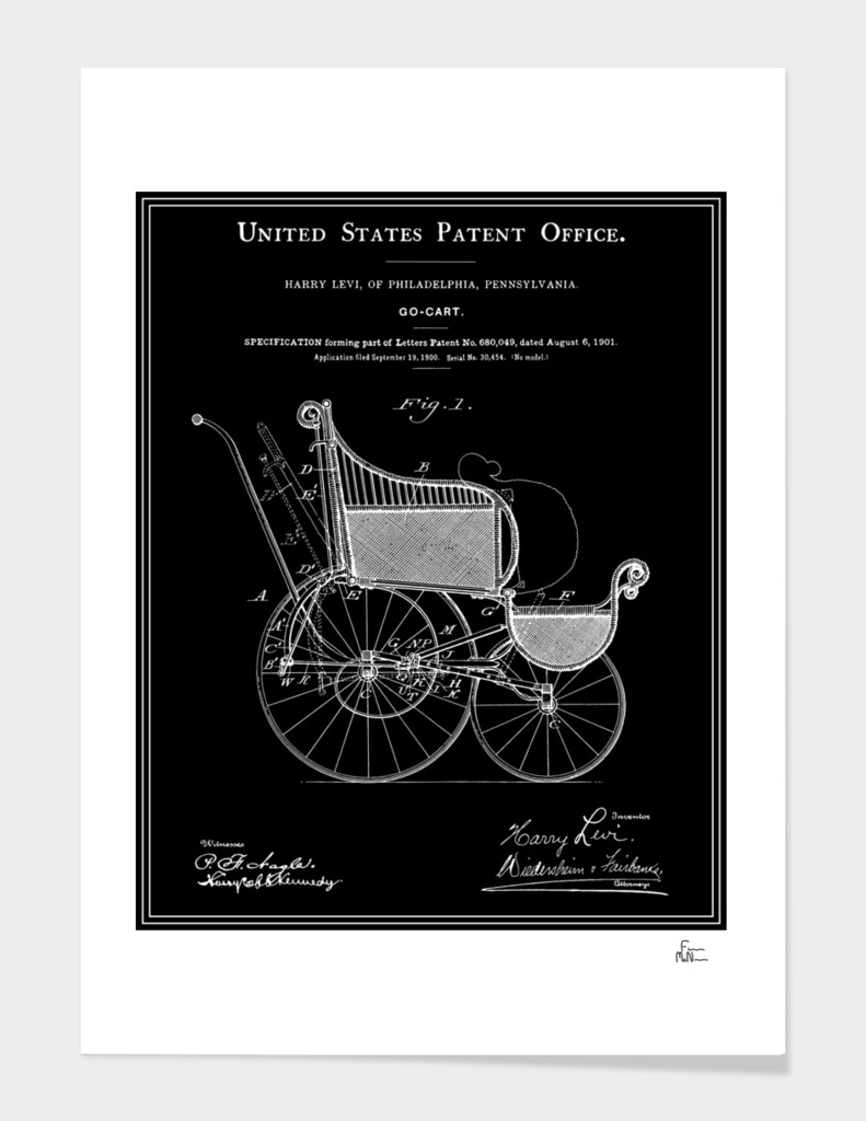 Stroller Patent - Black