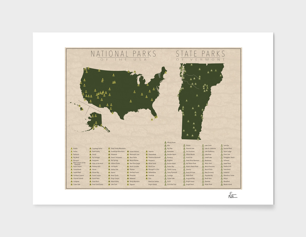 US National Parks - Vermont