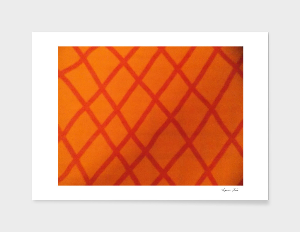 Straight Orange Lines With Orange Bachground
