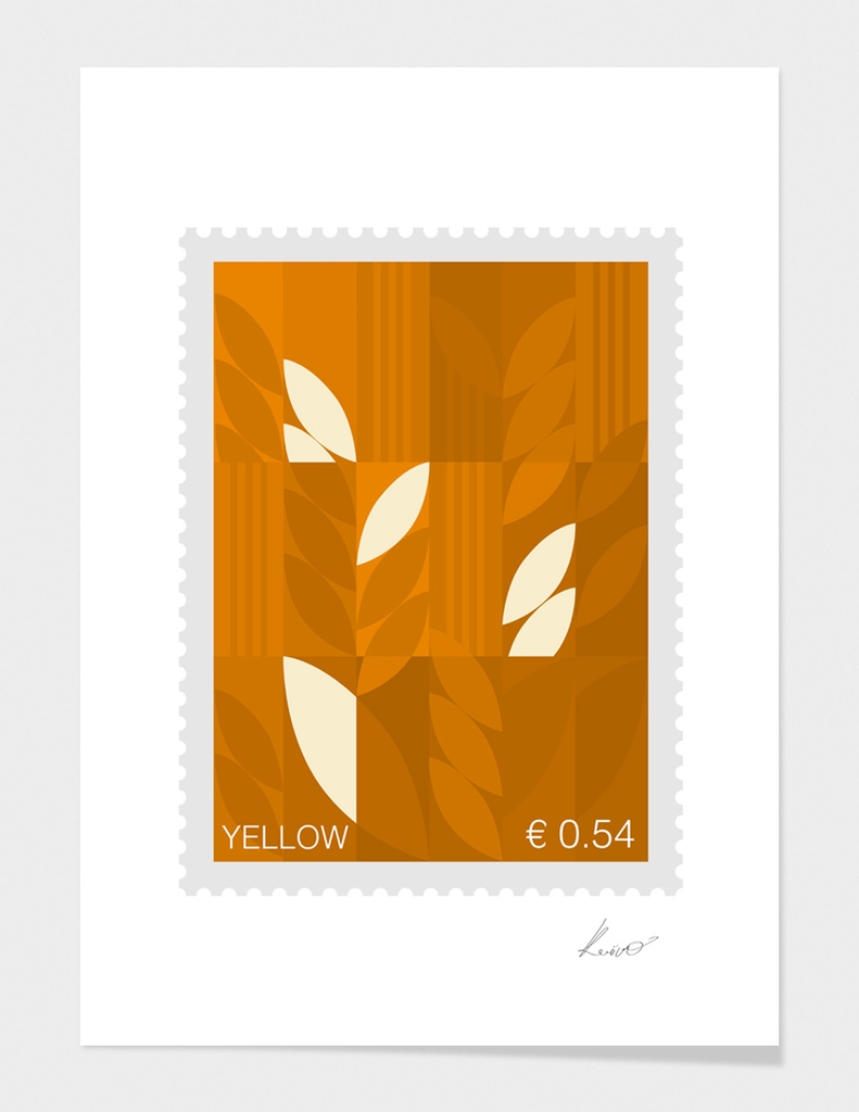 Yellow Stamp