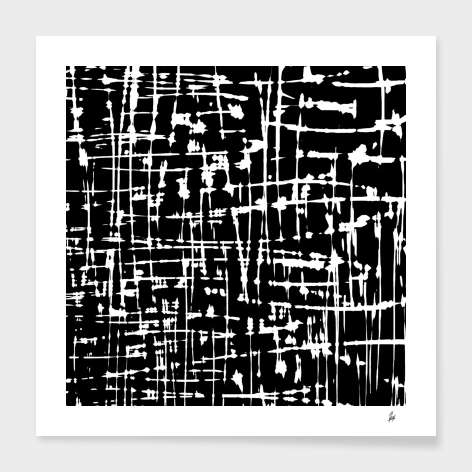 Abstract Black & White Artwork