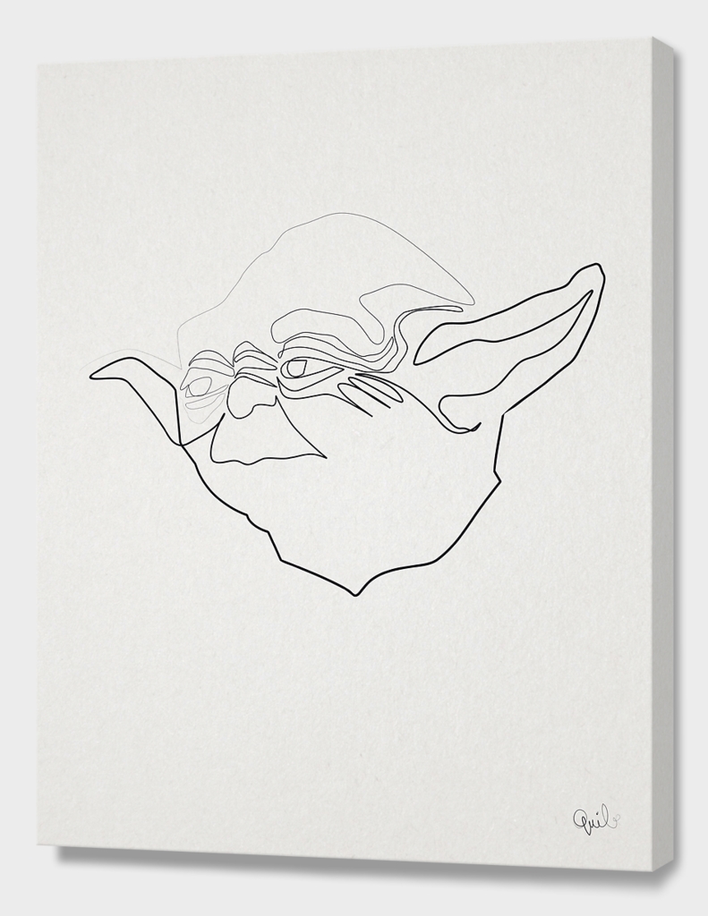One Line Yoda