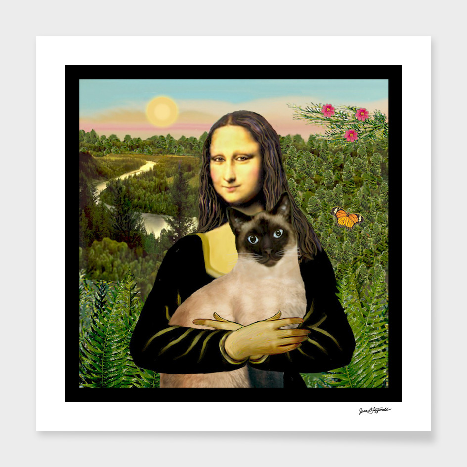 Mona Lisa's Siamese Cat (Choc.Pt)