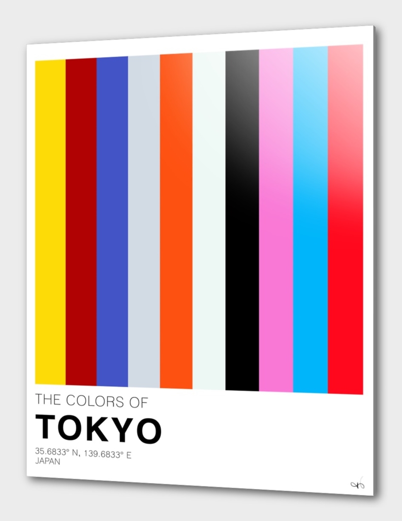 The colors of Tokyo