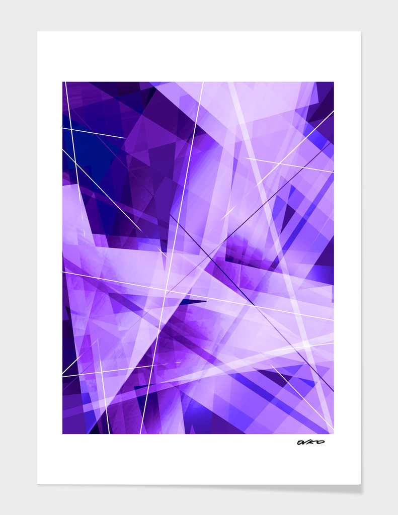 Fractured - Geometric Abstract Art